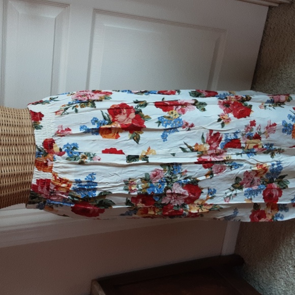 VINTAGE CAROLE LITTLE Rayon Maxi Skirt***๐๐๐ NWT - Picture 4 of 5